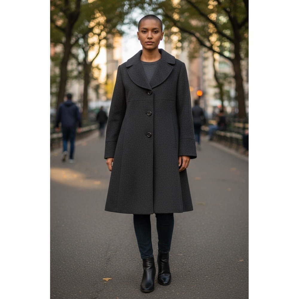 Vintage Jones New York Wool Blend Coat